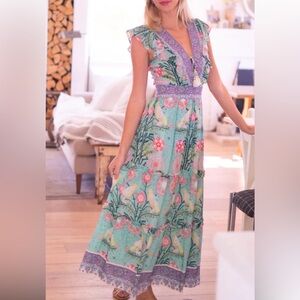 Alicia Bell Chloe Maxi Dress Size Large NWT